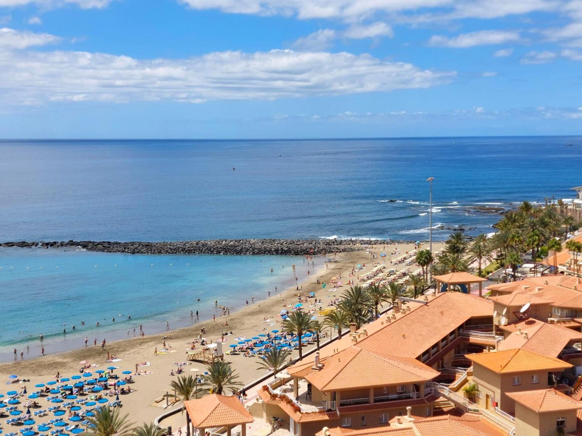 Frontal Ocean View Torres Del Sol Apartment Los Cristianos  Ngoại thất bức ảnh