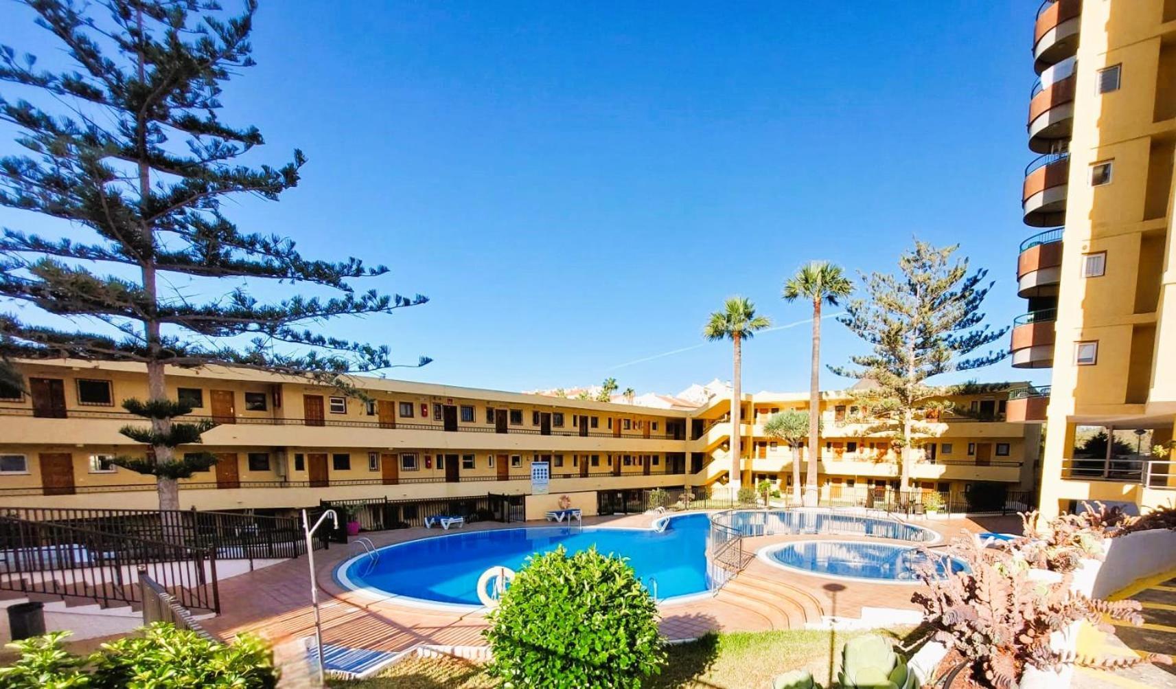 Frontal Ocean View Torres Del Sol Apartment Los Cristianos  Ngoại thất bức ảnh