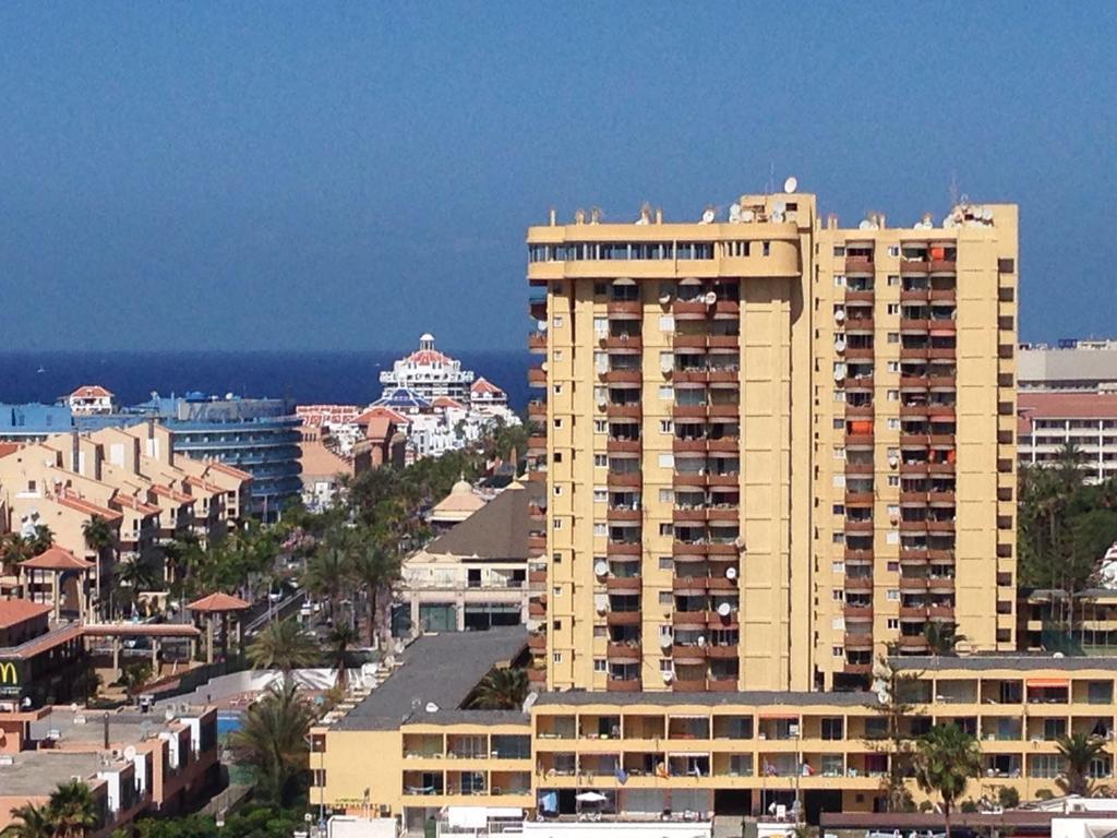 Frontal Ocean View Torres Del Sol Apartment Los Cristianos  Ngoại thất bức ảnh
